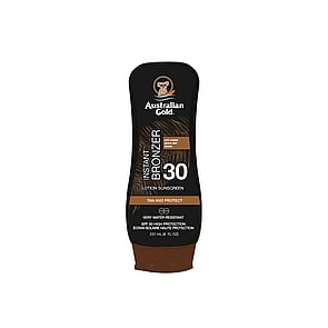 Australian Gold Lotion Sunscreen with Instant Bronzer SPF30 237ml