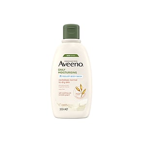 Aveeno Daily Moisturizing Yogurt Body Wash Apricot Scent 300ml (10.14floz)