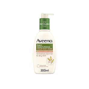 Aveeno Daily Moisturizing Yogurt Body Cream Apricot & Honey 300ml (10.14floz)