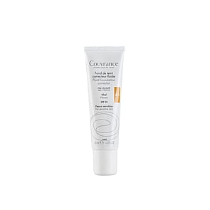 Avène Couvrance Fluid Foundation Corrector 4.0 Honey 30ml