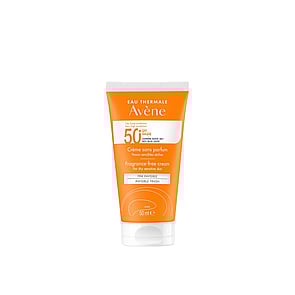 Avène Sun Very High Protection Cream Fragrance-Free SPF50+ Sunscreen 50ml