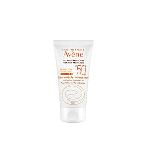 Avène Sun Very High Protection Mineral Cream SPF50+ 50ml (1.69fl oz)