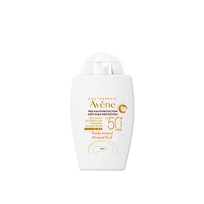 Avène Sun Very High Protection Mineral Fluid SPF50+ 40ml