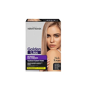 BeNatural Keratimask Golden Liss Straightening Kit