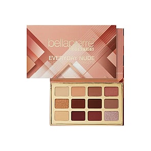 Bellapierre Cosmetics 12 Color Eyeshadow Palette Everyday Nude