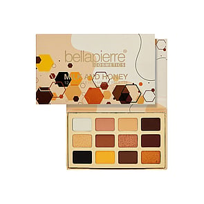 Bellapierre Cosmetics 12 Color Eyeshadow Palette Milk & Honey