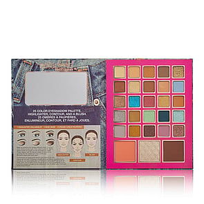 Bellapierre Cosmetics Eye And Face Book Palette 90's Glam