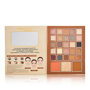 Bellapierre Cosmetics Eye And Face Book Palette Nude