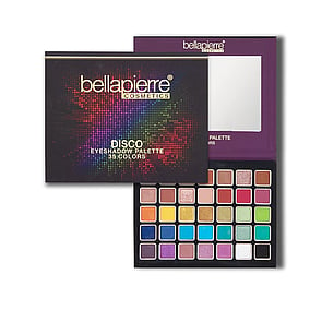 Bellapierre Cosmetics Eyeshadow Palette 35 Colors Disco
