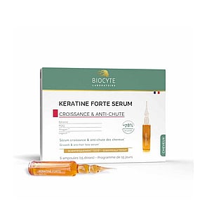 Biocyte Keratine Forte Growth & Anti-Hair Loss Serum 9ml x5