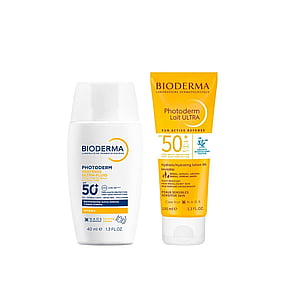Bioderma Photoderm X-Defense Ultra-Fluid SPF50+ Invisible Sunscreen 40ml + Photoderm Lait Ultra Hydrating Lotion SPF50+ 100ml