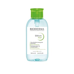 Bioderma Sebium H2O Purifying Cleansing Micellar Water w/ Pump 500ml