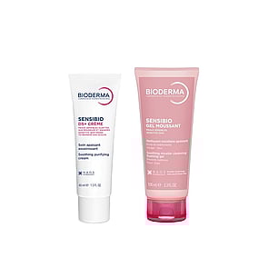 Bioderma Sensibio DS+ Soothing Purifying Cream 40ml + Gel Moussant 100ml