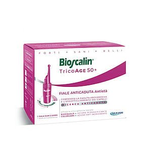 Bioscalin TricoAge 50+ Anti-Aging Anti-Hair Loss Vials 10x3.5ml (10x0.12 fl oz)