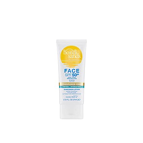 Bondi Sands Face Tinted Hydrating Sunscreen Lotion Fragrance Free SPF50+ 75ml (2.53 fl oz)