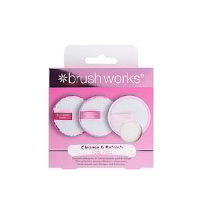 Brushworks Cleanse & Refresh Face Pads