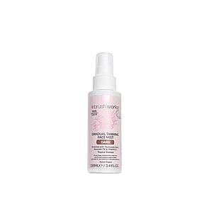 Brushworks Gradual Tanning Face Mist Dark 100ml