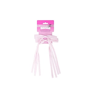 Brushworks Satin Hair Bow Duo Pink