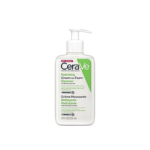 CeraVe Hydrating Cream-to-Foam Cleanser Normal to Dry Skin 236ml (7.98fl oz)