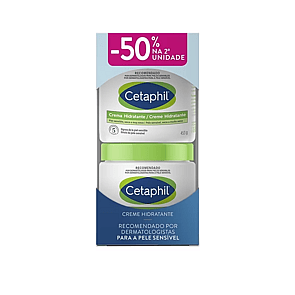 Cetaphil Moisturizing Cream Dry & Sensitive Skin Fragrance-Free 453gx2