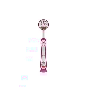Chicco Milk Teeth Toothbrush 3-6 Years Pink Hippo x1