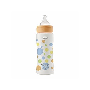 Chicco Perfect Easy Fast Flow BPA-Free Plastic Bottle 4m+ Orange 330ml