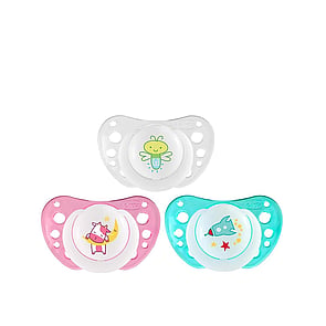 Chicco Physio Air Glow In The Dark Pacifier 16-36m x2