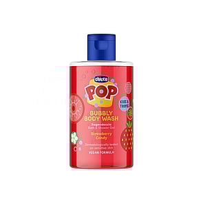 Chicco POP Bubbly Body Wash Strawberry Candy 300ml