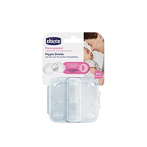 Chicco Protectores de Pezón de Silicona M/L x2