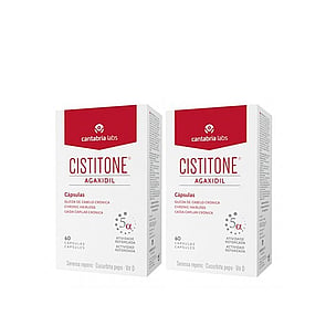 Cistitone Agaxidil Chronic Hair Loss Capsules x60 x2