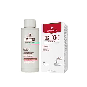 Cistitone Forte BD Hair Loss Capsules x60 + Iraltone Fortifying Shampoo 200ml