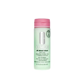 Clinique All About Clean All-in-One Cleansing Micellar Milk + Makeup Remover Oily To Combination Skin 200ml