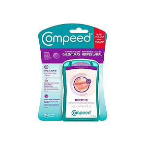 Compeed Invisible Cold Sore Discreet Healing Patch x15