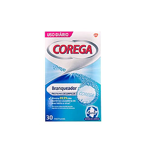 Corega Whitening Denture Cleaning Tablets x30
