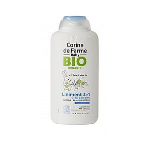 Corine de Farme Baby Bio 3-In-1 Diaper Change With Organic Olive Oil 500ml (16.90floz)