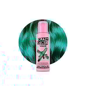 Crazy Color Semi-Permanent Hair Color Cream 46 Pine Green 100ml