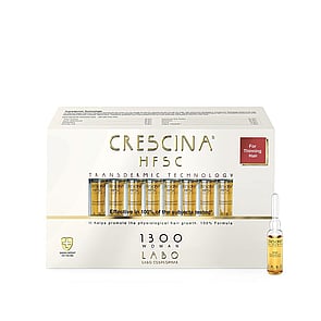 Crescina HFSC Transdermic 1300 Woman Ampoules Hair Growth 3.5ml x20