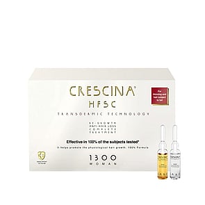 Crescina HFSC Transdermic Treatment 1300 Woman Ampoules 3.5ml x10+10 Hair Loss & Hair Growth