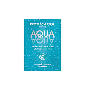 Dermacol Aqua Aqua Moisturizing Cream Mask 2x8ml (2x0.27 fl oz)