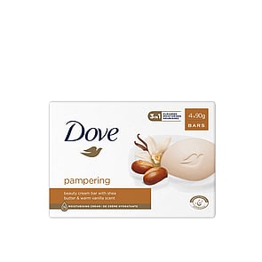 Dove Pampering 3-In-1 Beauty Cream Bar 90g x4 (4x3oz)