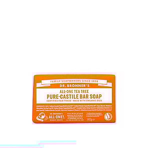Dr. Bronner's All-One Pure-Castile Bar Soap Tea Tree 140g