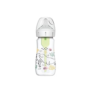 Dr. Brown’s Options+ Anti-Colic Wide-Neck BPA-Free Plastic Bottle 0m+ Ocean 270ml