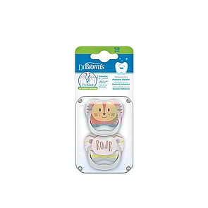 Dr. Brown's PreVent Animal Faces Pacifier 0-6m