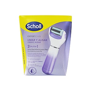 Dr Scholl Expert Care File & Smooth 2-In-1 Electronic Foot File System