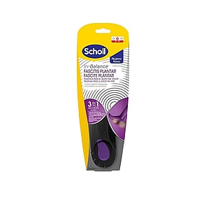 Dr Scholl In-Balance Plantar Fasciitis Pain Relief Insoles M x2