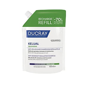 Ducray Kelual Squanorm Anti-Dandruff Regulating Shampoo Oily Dandruff Refill 400ml