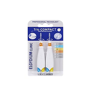 Elgydium Clinic Trio Compact Interdental Brushes ISO 1/2/3 x6