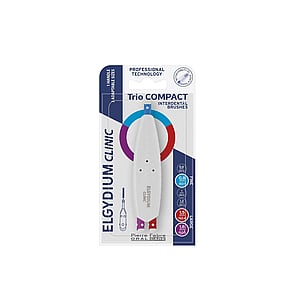 Elgydium Clinic Trio Compact Interdental Brushes ISO 1/4/5 x3