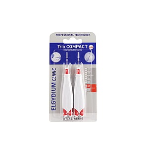 Elgydium Clinic Trio Compact Interdental Brushes ISO4 x6