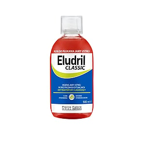 Elgydium Eludril Classic Antibacterial And Soothing Mouthwash 500ml